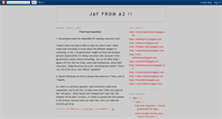 Desktop Screenshot of jay91.blogspot.com