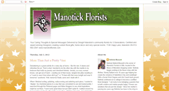 Desktop Screenshot of manotickflorists.blogspot.com