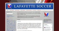 Desktop Screenshot of lafayettesoccer.blogspot.com