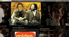 Desktop Screenshot of goodwillcreeping.blogspot.com