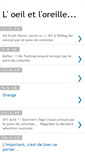 Mobile Screenshot of l-oeil-et-loreille.blogspot.com