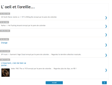 Tablet Screenshot of l-oeil-et-loreille.blogspot.com