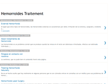 Tablet Screenshot of hemorroidestraitement.blogspot.com