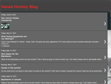 Tablet Screenshot of gunzohockey.blogspot.com