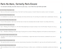 Tablet Screenshot of parisencore.blogspot.com