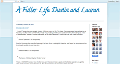 Desktop Screenshot of dustinlauranfuller.blogspot.com