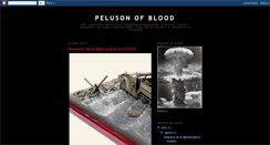 Desktop Screenshot of pelusonofblood.blogspot.com