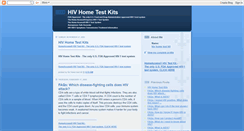 Desktop Screenshot of hivhometestkits.blogspot.com