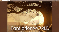 Desktop Screenshot of fanfictionismyworld.blogspot.com