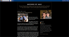 Desktop Screenshot of musingsbymax.blogspot.com