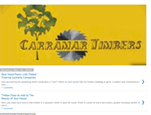 Tablet Screenshot of carramartimbers.blogspot.com