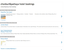 Tablet Screenshot of chonburihotelbook.blogspot.com
