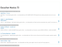 Tablet Screenshot of escucharmusica-73.blogspot.com