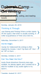 Mobile Screenshot of deborahcampwritersdesk.blogspot.com