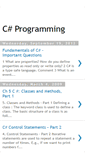 Mobile Screenshot of cscnotes-csharp-programming.blogspot.com