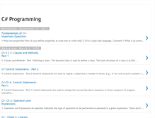 Tablet Screenshot of cscnotes-csharp-programming.blogspot.com