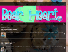 Tablet Screenshot of bearheartbaking.blogspot.com
