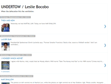 Tablet Screenshot of lesliebocobo.blogspot.com