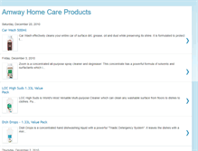 Tablet Screenshot of amwayhomecareproducts.blogspot.com