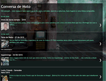 Tablet Screenshot of conversademoto.blogspot.com