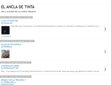 Tablet Screenshot of el-ancla-de-tinta.blogspot.com