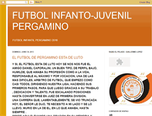 Tablet Screenshot of ligainfantildefutboldepergamino.blogspot.com