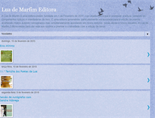 Tablet Screenshot of luademarfimeditora.blogspot.com