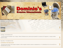 Tablet Screenshot of dominioseducacionais.blogspot.com