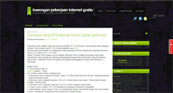 Desktop Screenshot of kerjagratis-info.blogspot.com