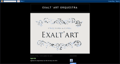 Desktop Screenshot of exaltarteventos.blogspot.com