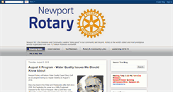 Desktop Screenshot of newportrotary.blogspot.com