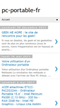 Mobile Screenshot of pc-portable-fr.blogspot.com