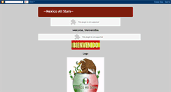 Desktop Screenshot of mexicoallstarsmainpage.blogspot.com
