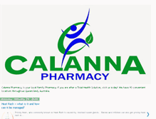 Tablet Screenshot of calannapharmacy.blogspot.com