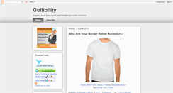 Desktop Screenshot of gullibility.blogspot.com