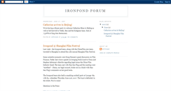 Desktop Screenshot of ironpond.blogspot.com