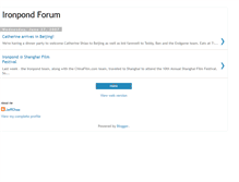 Tablet Screenshot of ironpond.blogspot.com