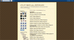 Desktop Screenshot of gtaivexbox360detonado.blogspot.com
