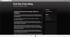 Desktop Screenshot of erikekaputra.blogspot.com