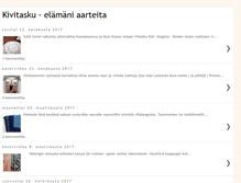 Tablet Screenshot of kivitasku-aarteita.blogspot.com