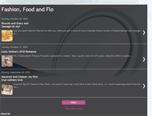 Tablet Screenshot of fashionfoodandflo.blogspot.com