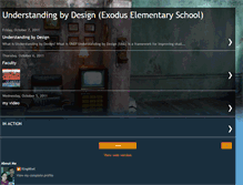 Tablet Screenshot of exoduselementaryschool.blogspot.com