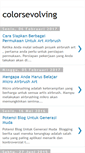 Mobile Screenshot of colorsevolving.blogspot.com