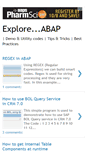 Mobile Screenshot of abap-explorer.blogspot.com