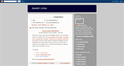 Desktop Screenshot of jewishlinks.blogspot.com