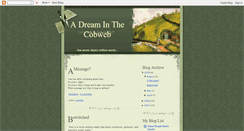 Desktop Screenshot of adreaminthecobweb.blogspot.com