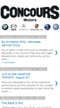 Mobile Screenshot of concoursmotors.blogspot.com