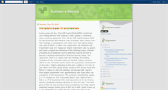 Desktop Screenshot of business-e-review.blogspot.com