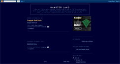 Desktop Screenshot of hamsterlandblog.blogspot.com