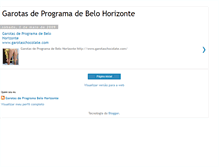 Tablet Screenshot of garotasdeprogramabelohorizonte.blogspot.com
